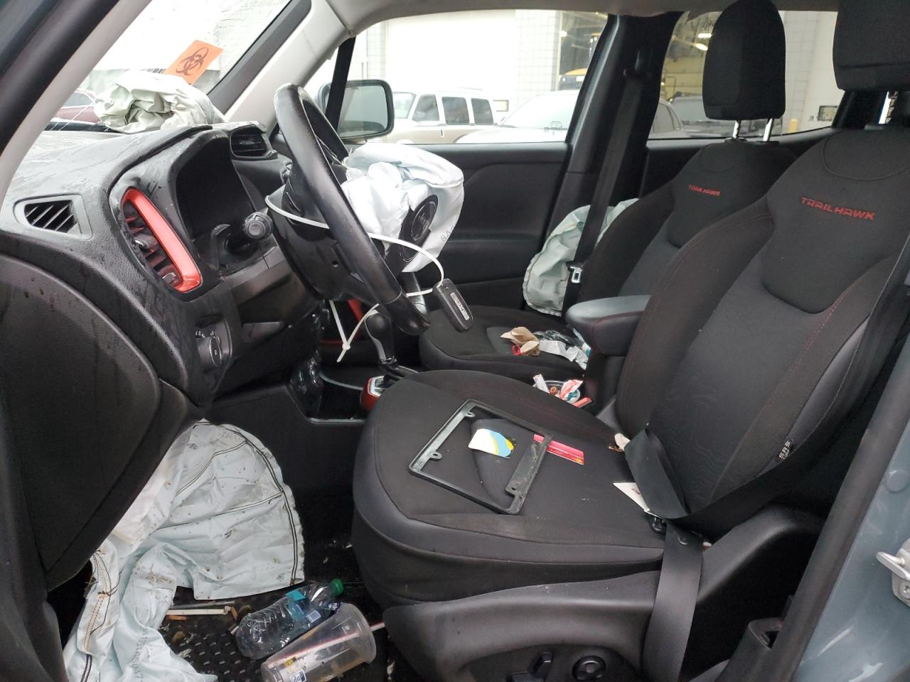2018 Jeep Renegade VIN ZACCJBCB0JPH55826 Copart auction photo, front end damage thumbnail 7