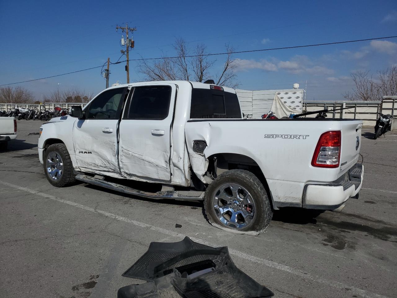 2020 RAM 1500 VIN 1C6SRFFT0LN144164 Copart auction photo, all over damage thumbnail 2