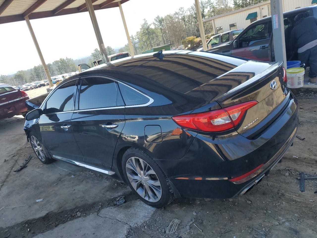 2015 Hyundai Sonata VIN 5NPE34AB7FH143530 Copart auction photo, front end damage thumbnail 2