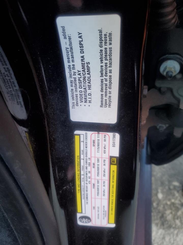 2014 Jeep Grand Cherokee VIN 1C4RJFDG0EC417383 Copart auction photo, front end damage thumbnail 13