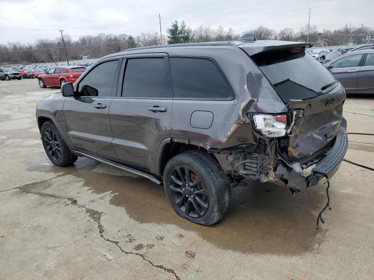 2020 Jeep Grand Cherokee VIN 1C4RJFAG1LC267685 Copart auction photo, rear end / side damage thumbnail 2