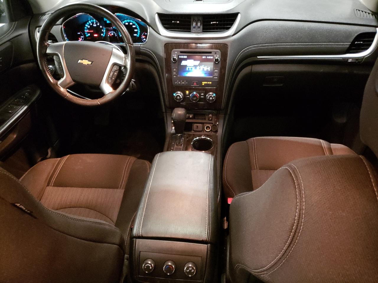 2015 Chevrolet Traverse VIN 1GNKVGKD0FJ212572 Copart auction photo, front end / side damage thumbnail 8