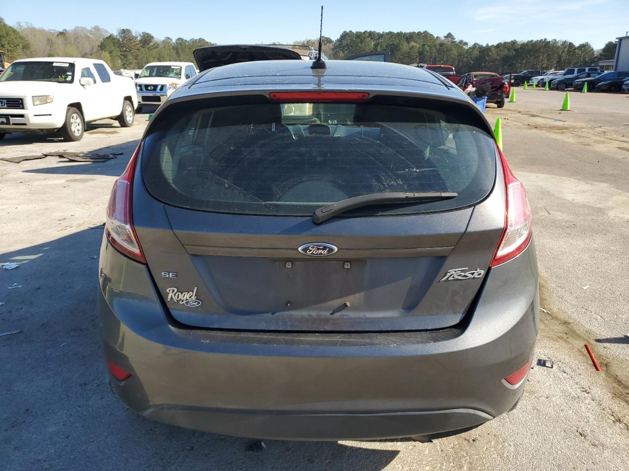 2015 Ford Fiesta VIN 3FADP4EJ9FM208492 Copart auction photo, front end / minor dent/scratches damage thumbnail 6