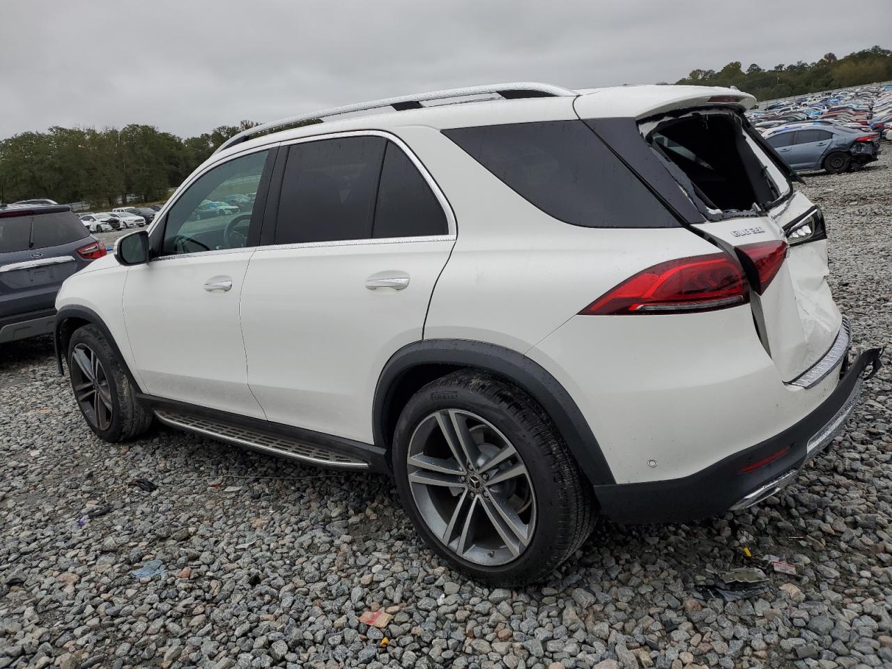 2020 Mercedes-Benz GLE VIN 4JGFB4JB6LA205294 Copart auction photo, front end / rear end damage thumbnail 2