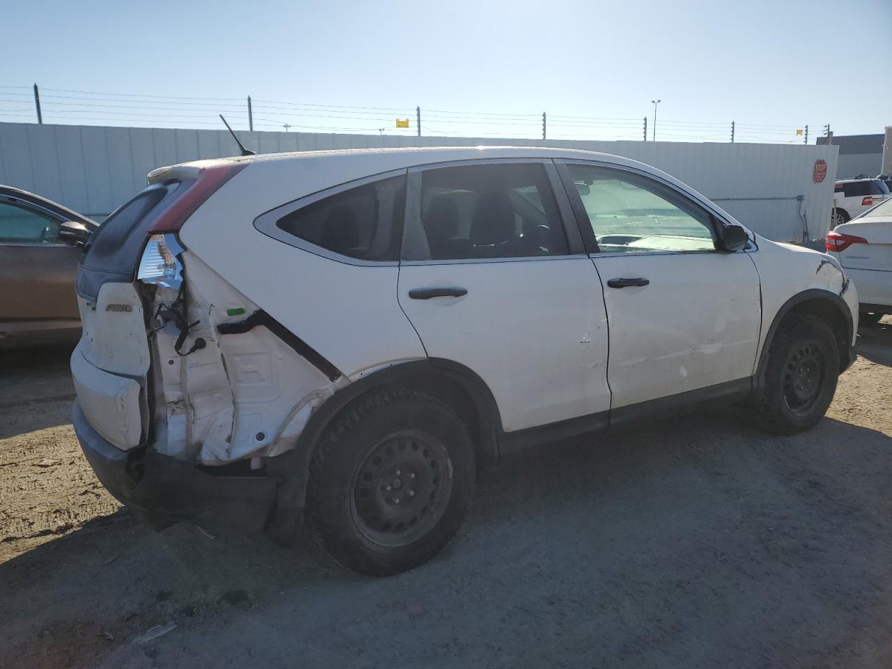 2013 Honda CR-V VIN 2HKRM4H31DH122585 Copart auction photo, front end / rear end damage thumbnail 3