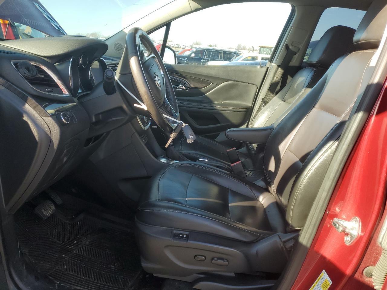 2014 Buick Encore VIN KL4CJHSB6EB784701 Copart auction photo, rear end / side damage thumbnail 7
