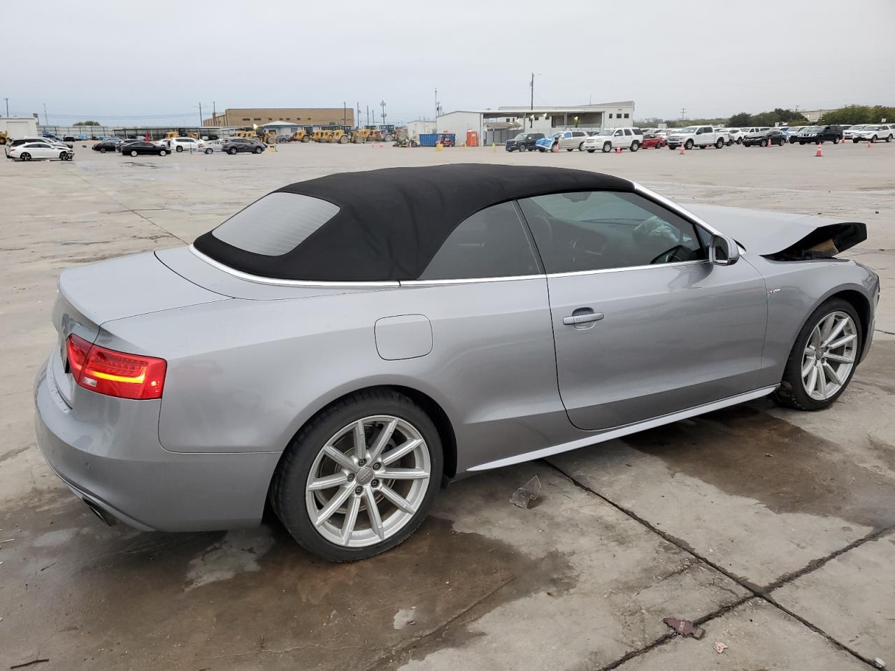 2015 Audi A5 VIN WAUMFAFH6FN003299 Copart auction photo, front end damage thumbnail 3