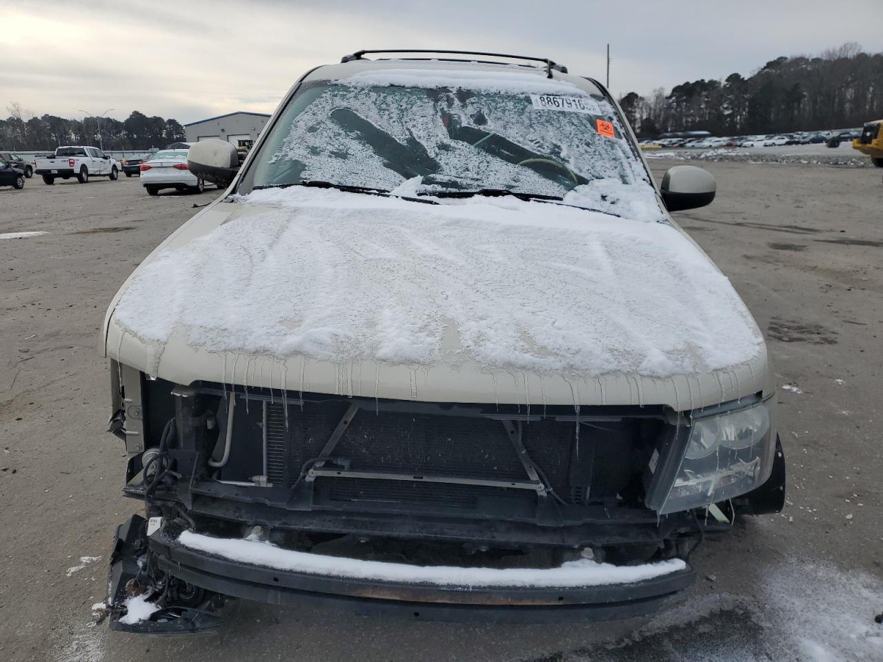 2013 Chevrolet Tahoe VIN 1GNSCBE02DR318604 Copart auction photo, all over damage thumbnail 5