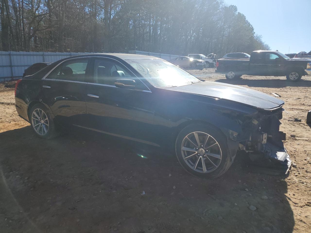 2017 Cadillac CTS VIN 1G6AR5SX2H0119572 Copart auction photo, front end damage thumbnail 4
