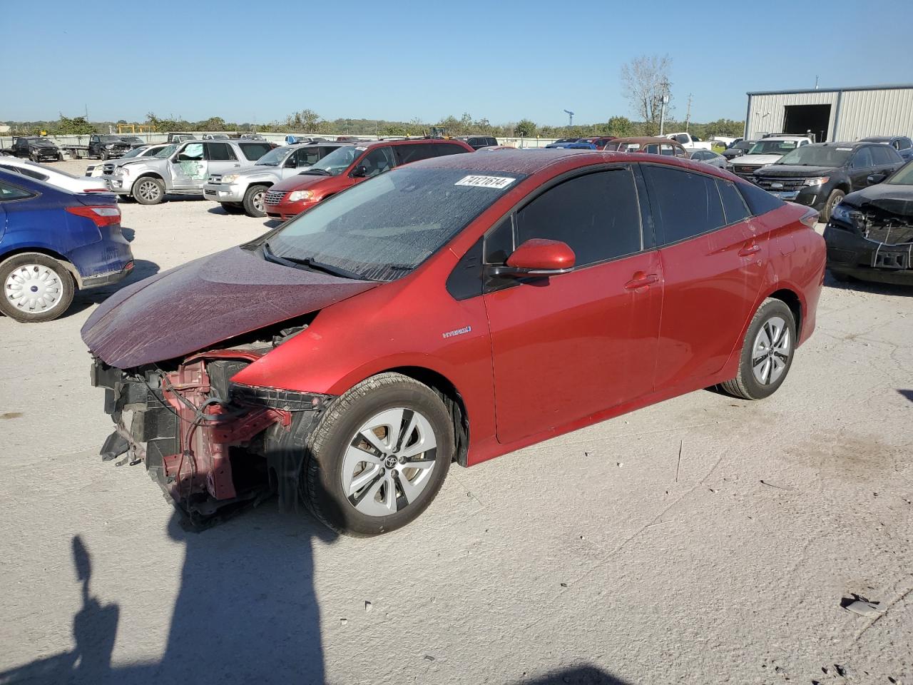 2017 Toyota Prius VIN JTDKARFU0H3537837