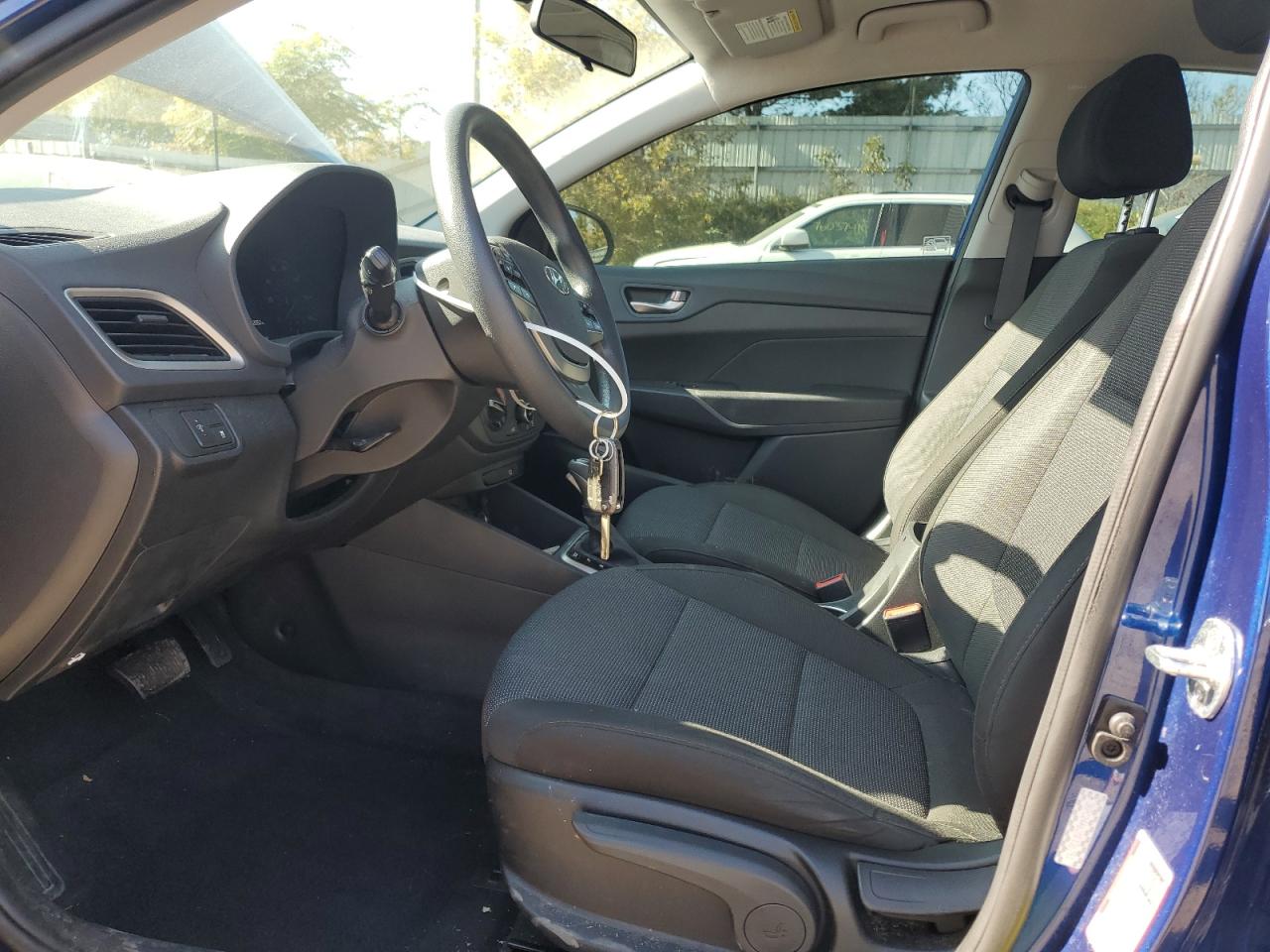 2021 Hyundai Accent VIN 3KPC24A61ME136751 Copart auction photo, rear end / minor dent/scratches damage thumbnail 7