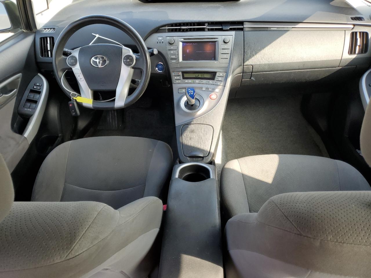 2012 Toyota Prius VIN JTDKN3DU9C5493709 Copart auction photo, front end damage thumbnail 8