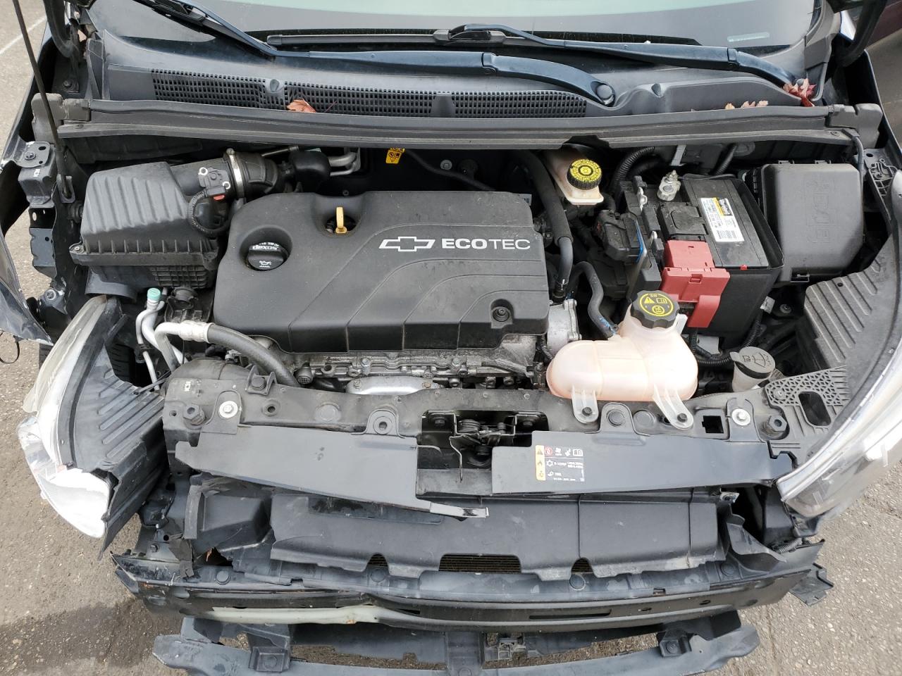 2017 Chevrolet Spark VIN KL8CB6SA8HC802766 Copart auction photo, front end damage thumbnail 11