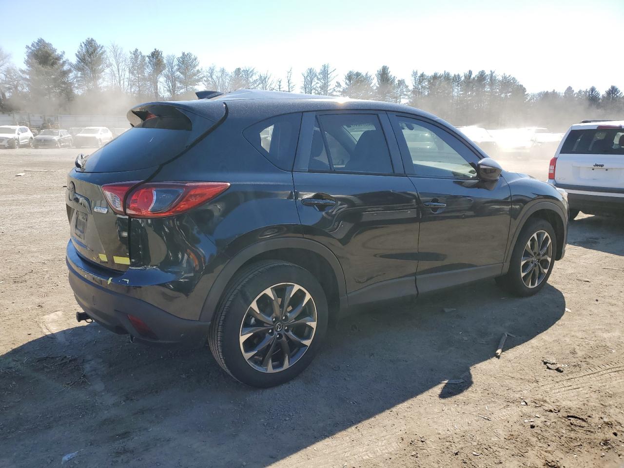 2016 Mazda CX-5 VIN JM3KE2DY4G0667676 Copart auction photo, top/roof / all over damage thumbnail 3