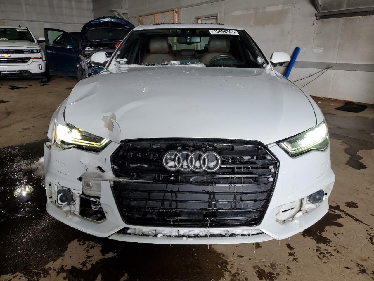 2017 Audi A6 VIN WAUH2AFC2HN050074 Copart auction photo, front end damage thumbnail 5