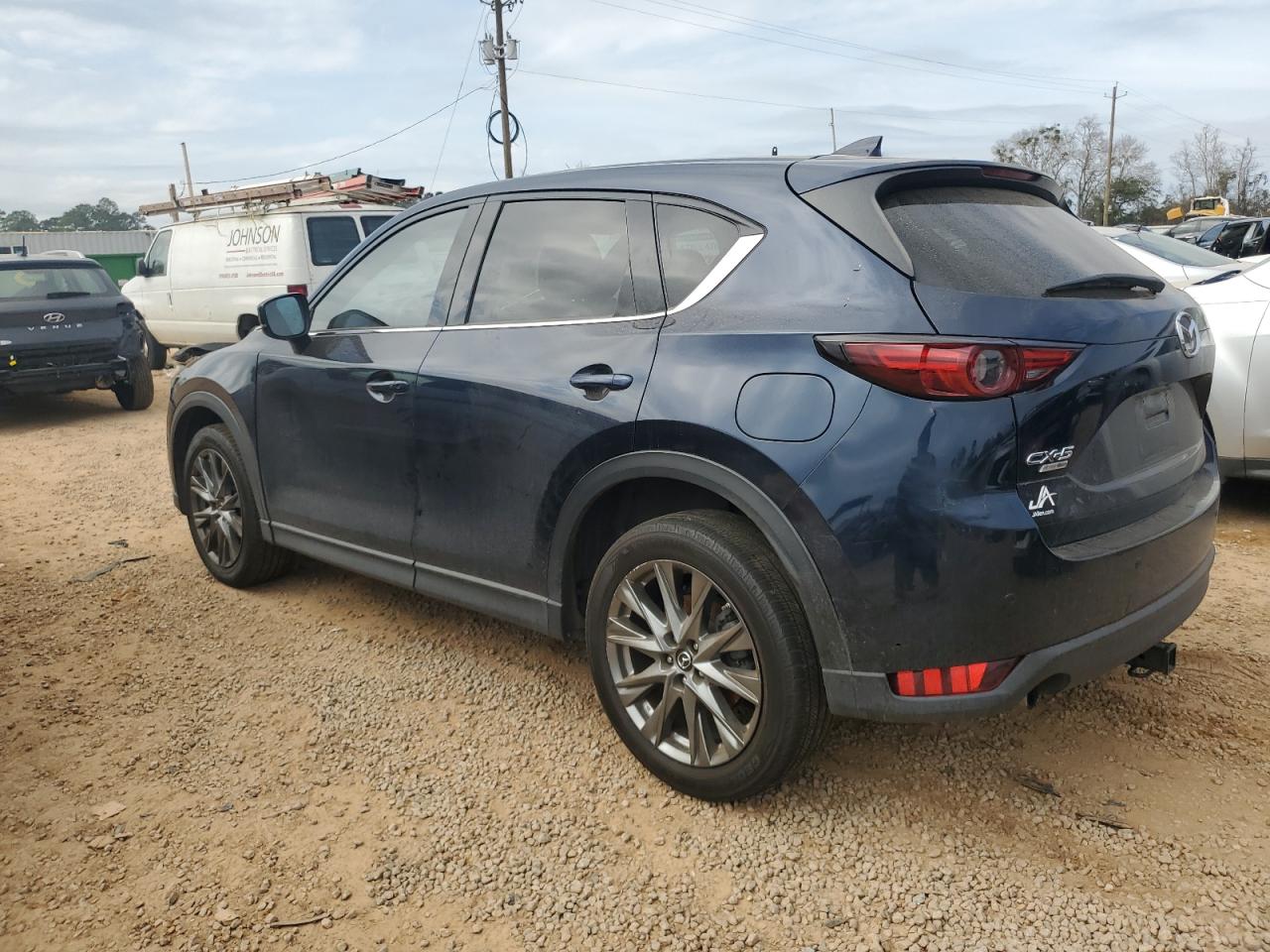 2019 Mazda CX-5 VIN JM3KFBEY2K0580072 Copart auction photo, front end damage thumbnail 2