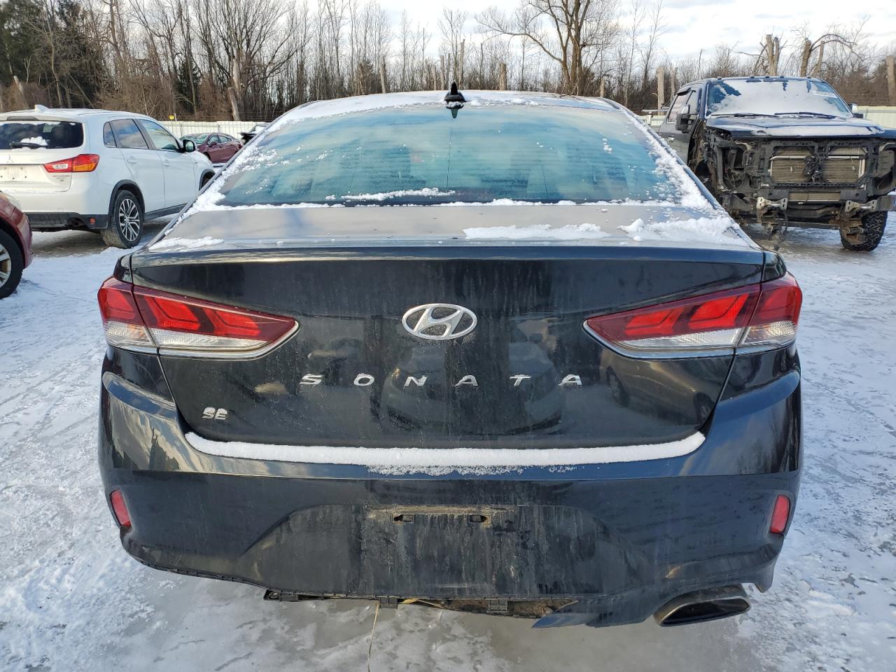 2019 Hyundai Sonata VIN 5NPE24AF6KH769716 Copart auction photo, front end damage thumbnail 6