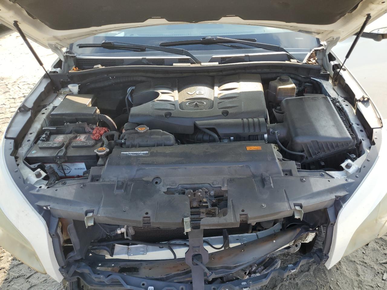 2011 Infiniti QX56 VIN JN8AZ2NE6B9004261 Copart auction photo, front end / rear end damage thumbnail 13