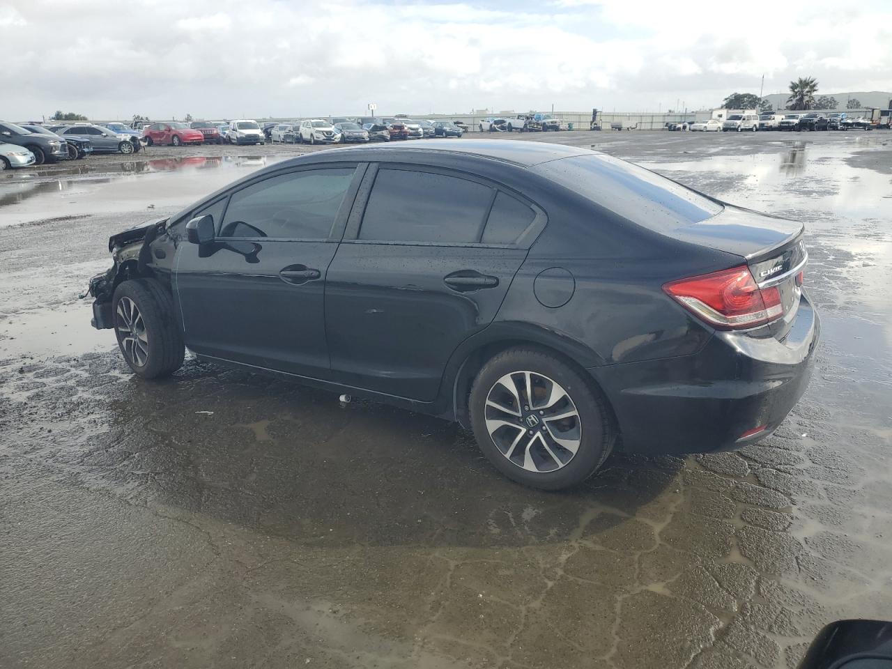 2014 Honda Civic VIN 19XFB2F84EE241409 Copart auction photo, front end damage thumbnail 2