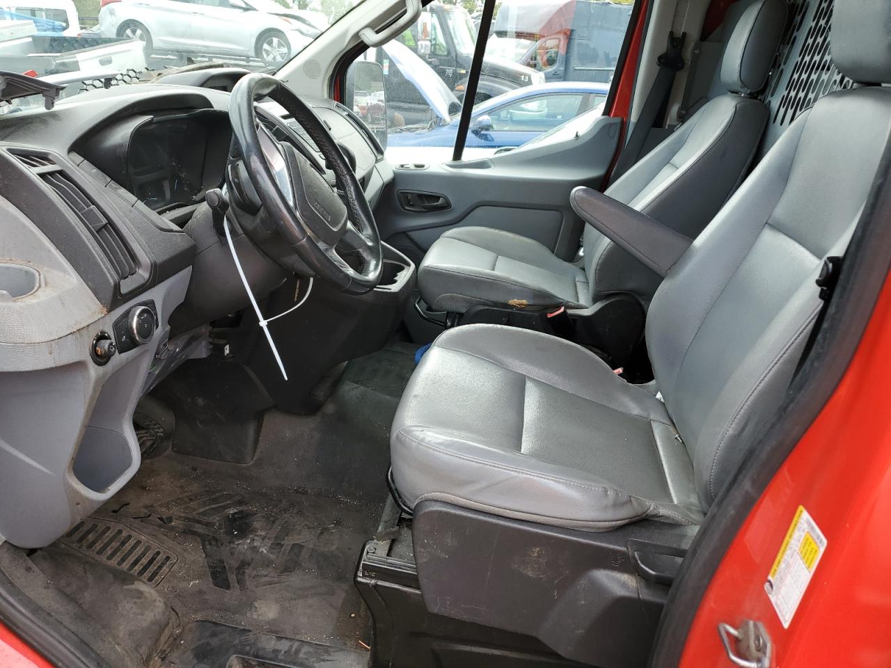 2016 Ford Transit VIN 1FTYR1YM2GKA85105 Copart auction photo, front end / side damage thumbnail 7