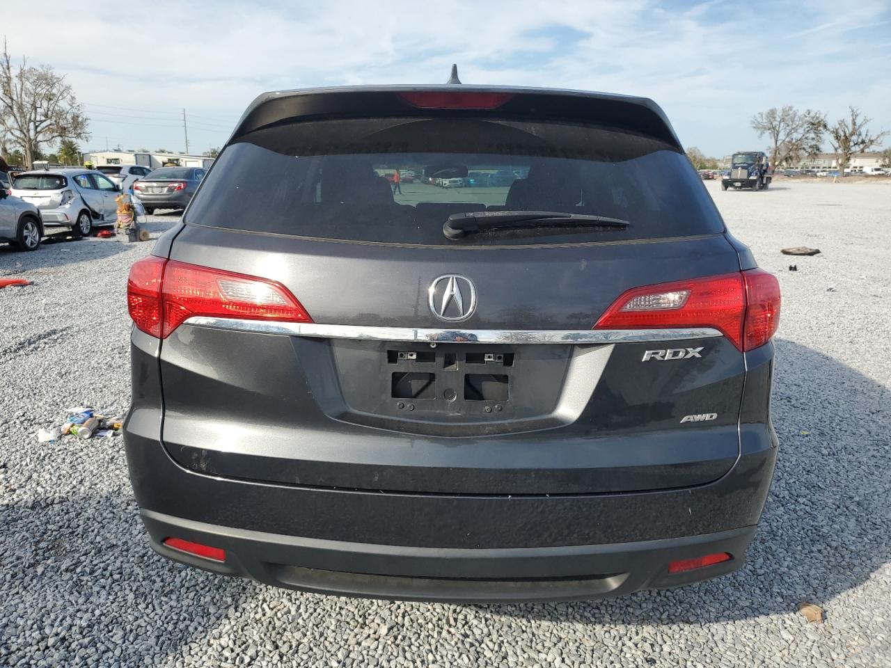 2014 Acura RDX VIN 5J8TB4H57EL021708 Copart auction photo, front end damage thumbnail 6