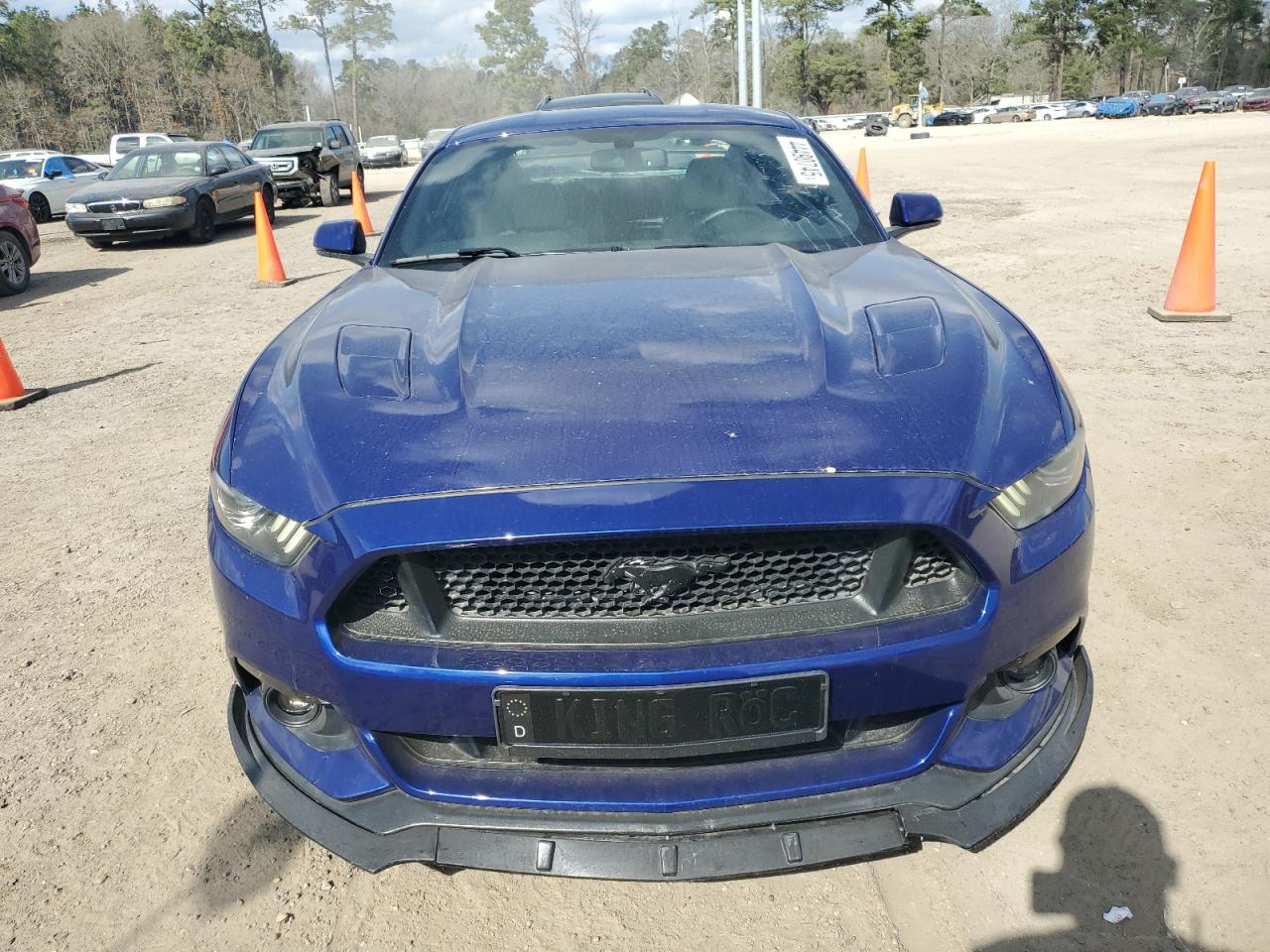 2015 Ford Mustang VIN 1FA6P8CF5F5399087 Copart auction photo, rear end damage thumbnail 5