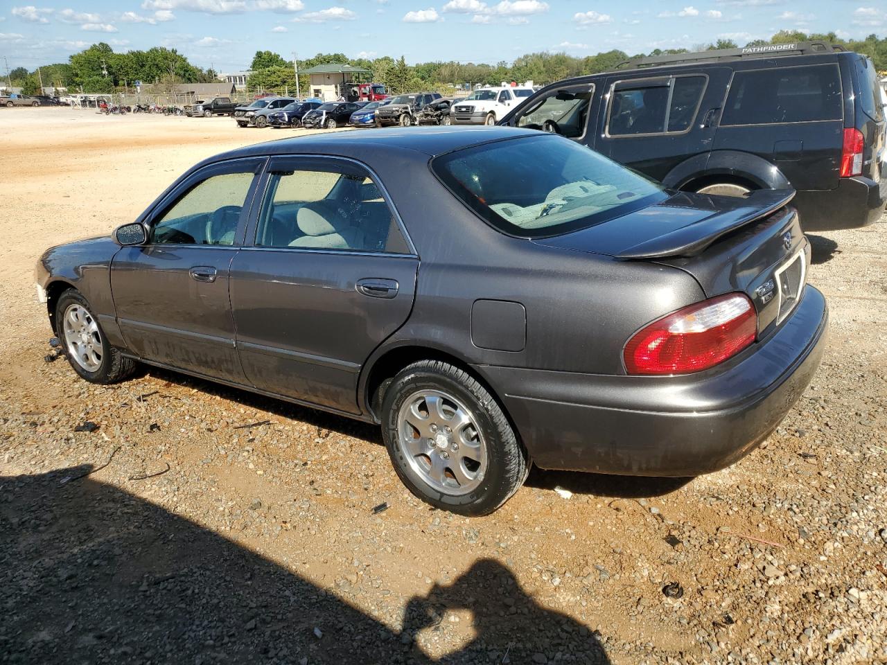 2002 Mazda 626 VIN 1YVGF22C225302664 Copart auction photo, front end / side damage thumbnail 2
