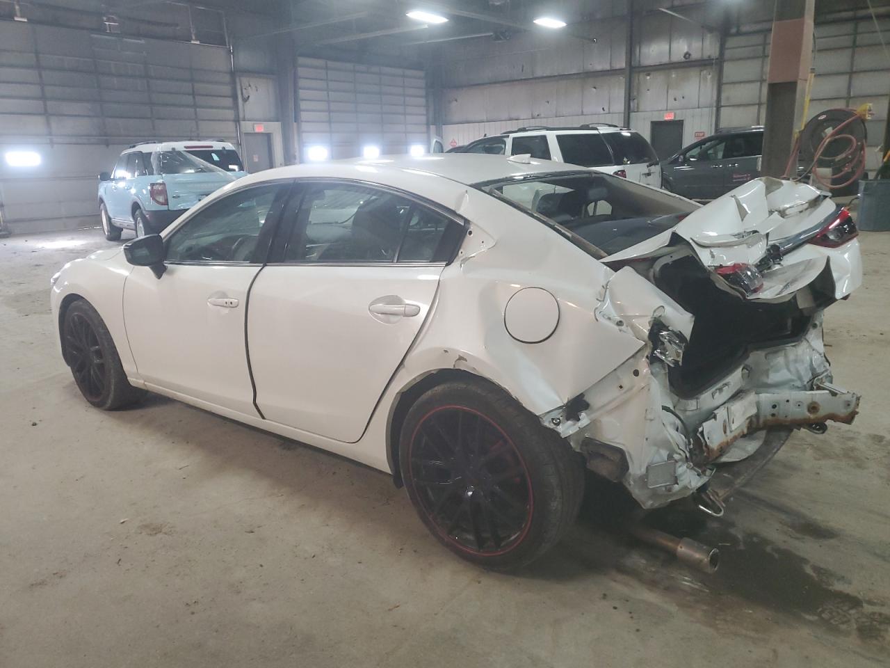2016 Mazda 6 VIN JM1GJ1V50G1424563 Copart auction photo, rear end / side damage thumbnail 2