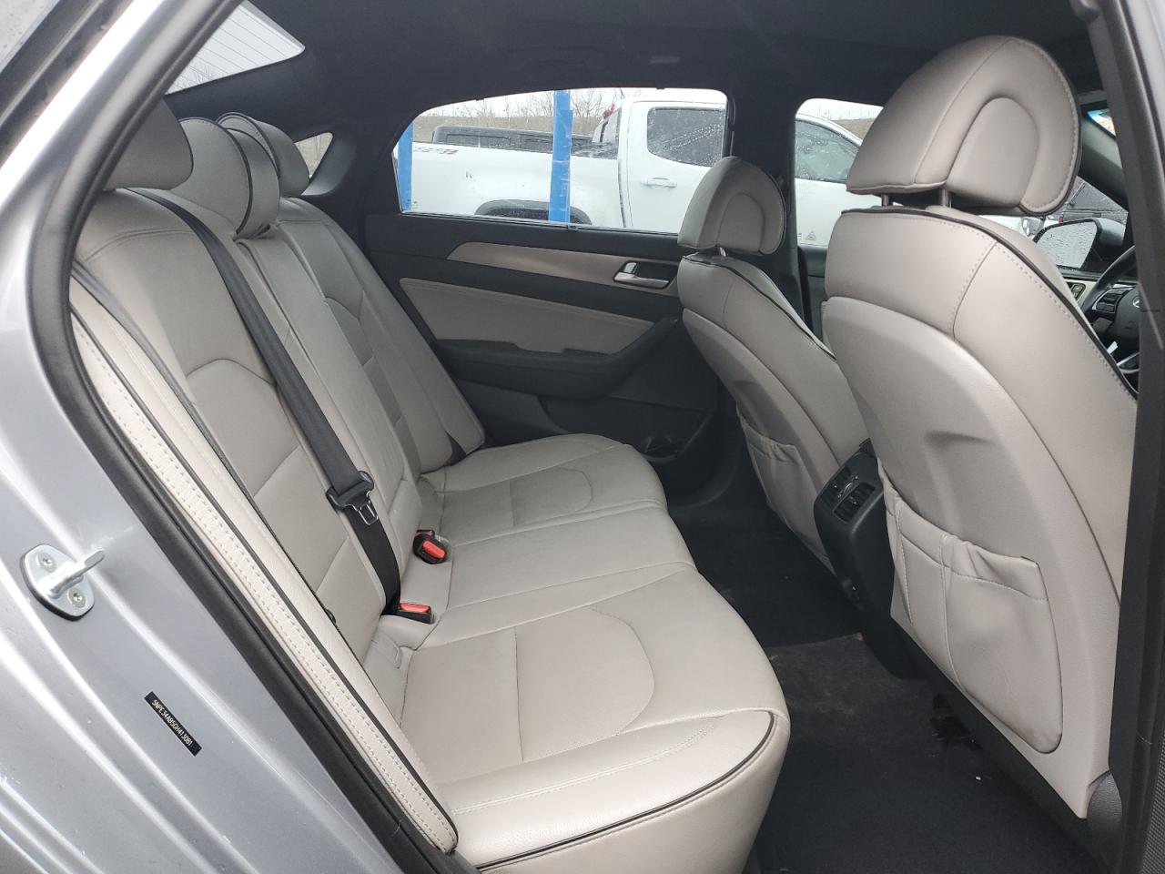 2016 Hyundai Sonata VIN 5NPE34AB5GH413081 Copart auction photo, rear end / hail damage thumbnail 10