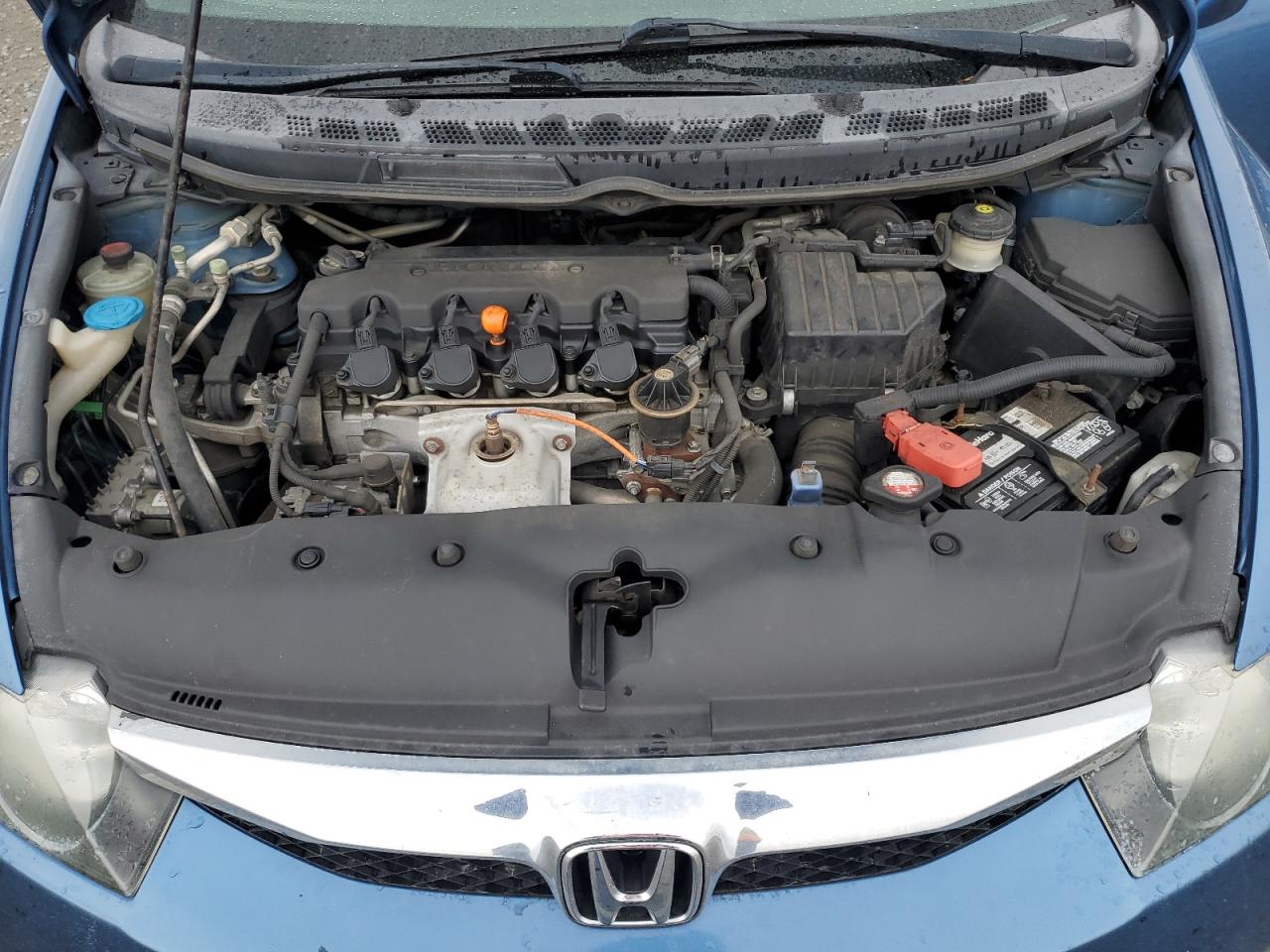 2009 Honda Civic VIN 2HGFA16599H353671 Copart auction photo, side / rear end damage thumbnail 11