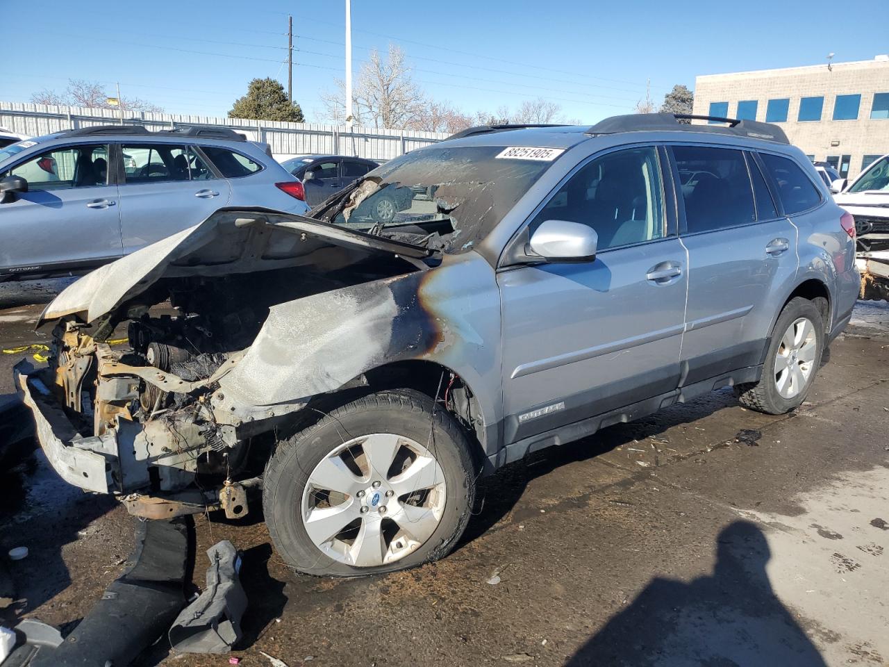 2012 Subaru Outback VIN 4S4BRCKC8C3225014