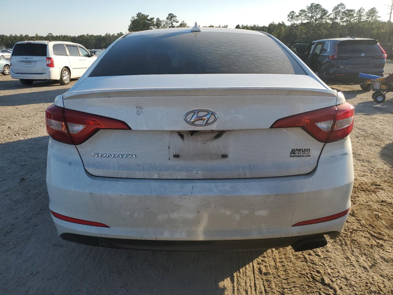 2017 Hyundai Sonata VIN 5NPE24AF4HH573864 Copart auction photo, front end damage thumbnail 6