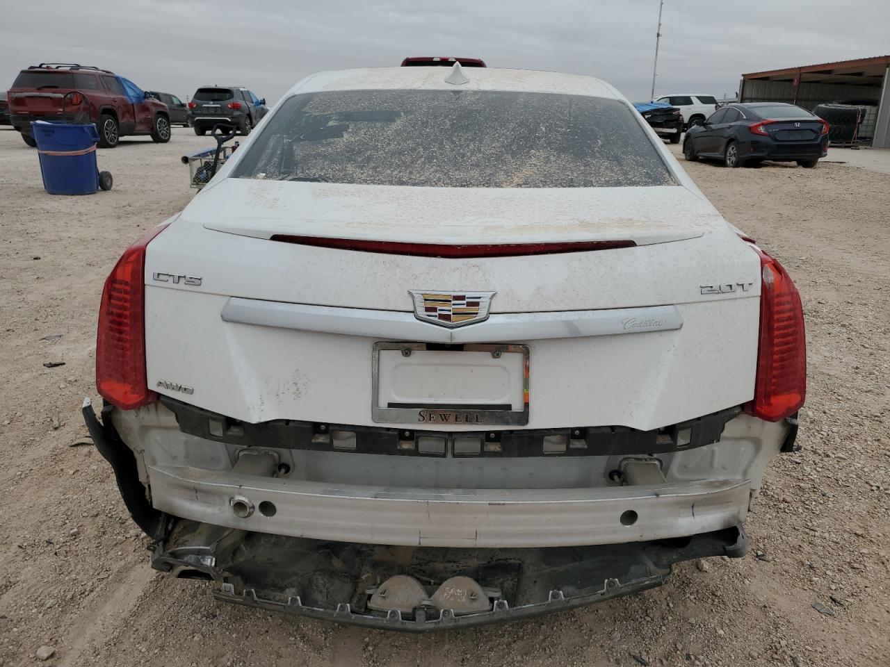 2019 Cadillac CTS VIN 1G6AX5SXXK0140702 Copart auction photo, all over damage thumbnail 6
