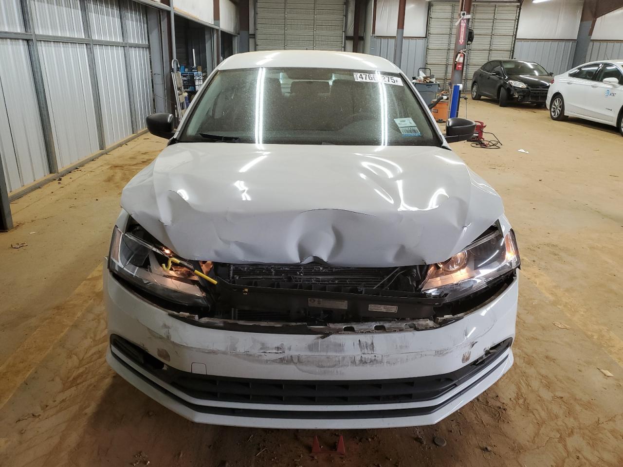 2016 Volkswagen Jetta VIN 3VWD67AJ0GM395589 Copart auction photo, front end / rear end damage thumbnail 5
