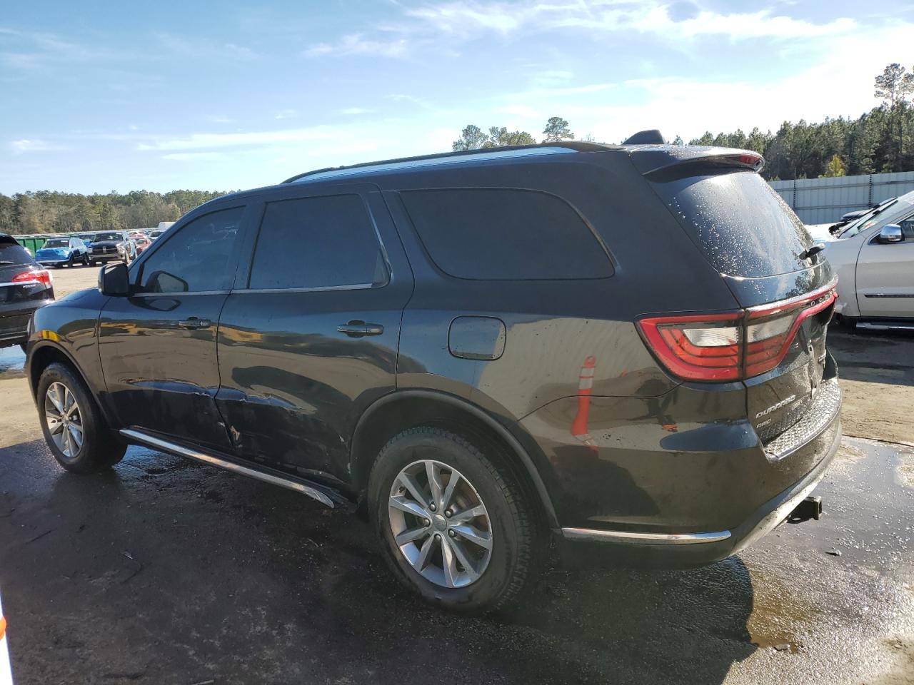2014 Dodge Durango VIN 1C4RDJDG3EC365206 Copart auction photo, side damage thumbnail 2