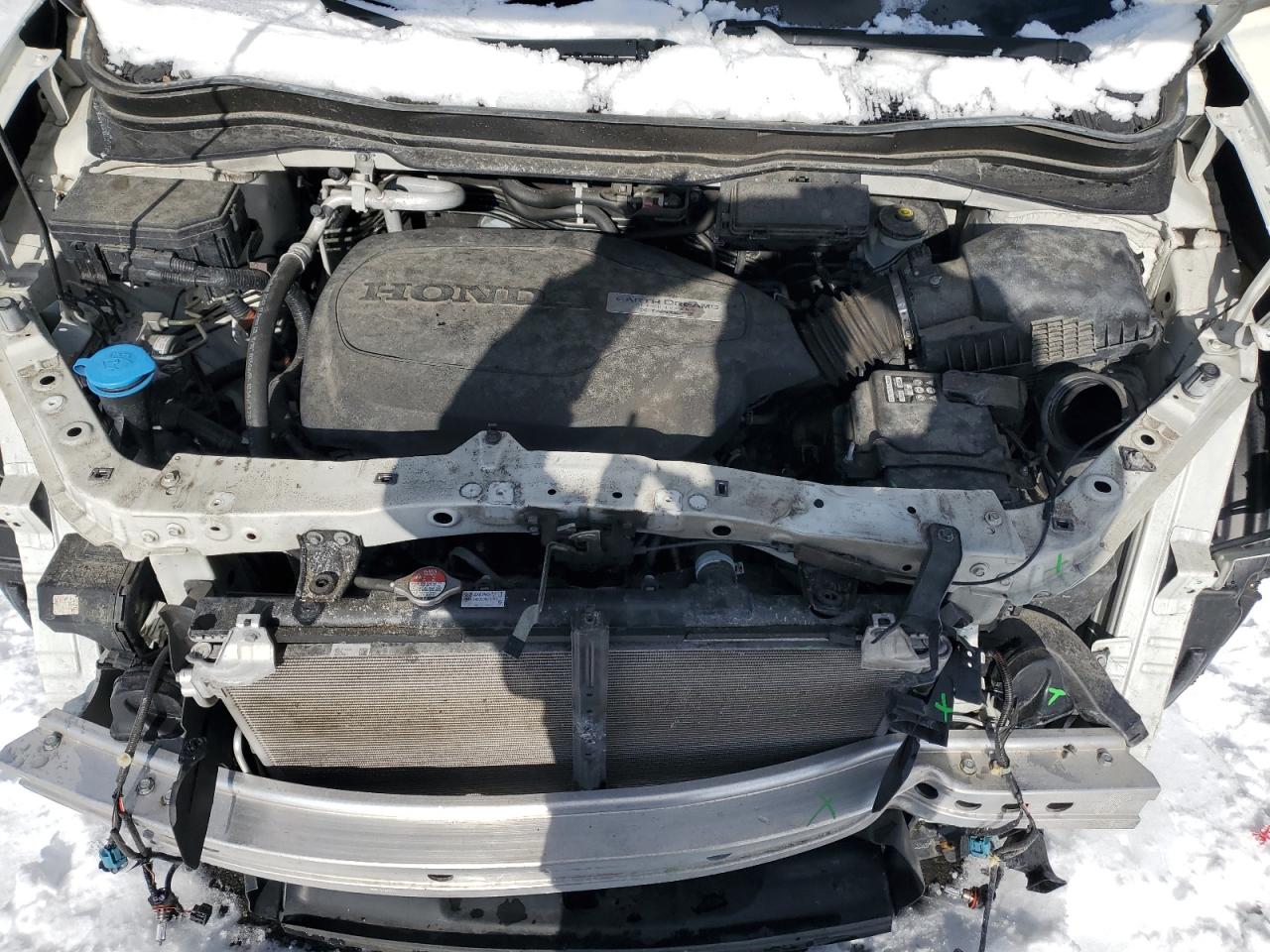 2018 Honda Pilot VIN 5FNYF5H50JB003868 Copart auction photo, all over damage thumbnail 12