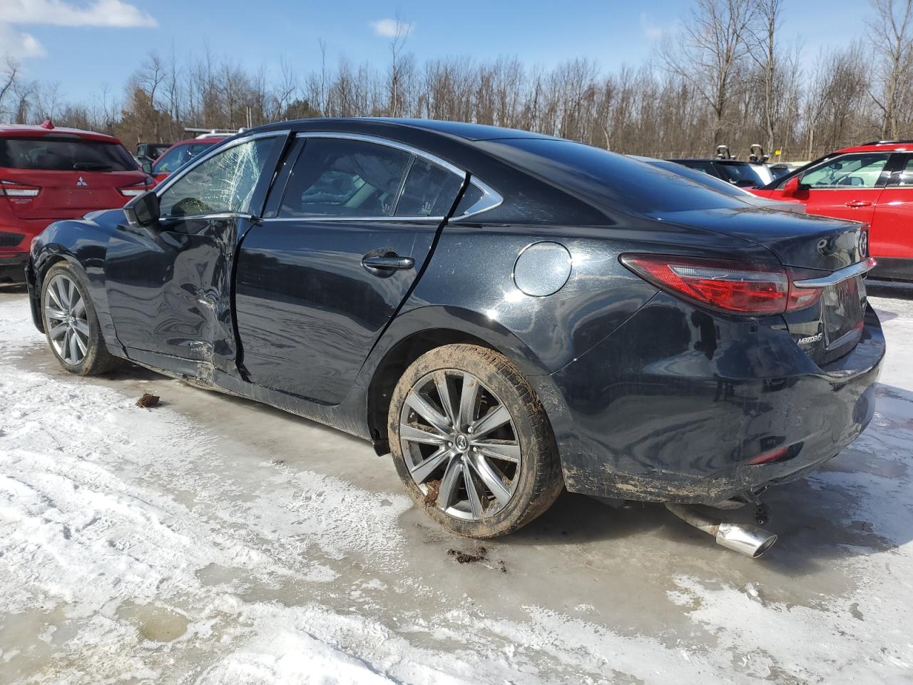 2018 Mazda 6 VIN JM1GL1VM2J1313246 Copart auction photo, side damage thumbnail 2