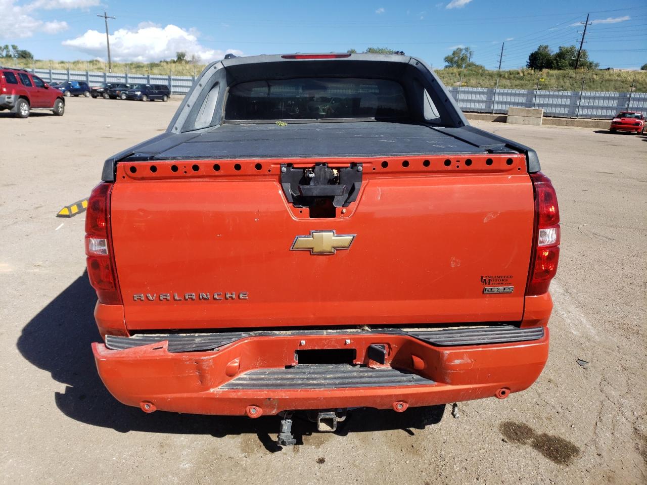 2011 Chevrolet Avalanche VIN 3GNTKFE39BG194661 Copart auction photo, undercarriage / all over damage thumbnail 6