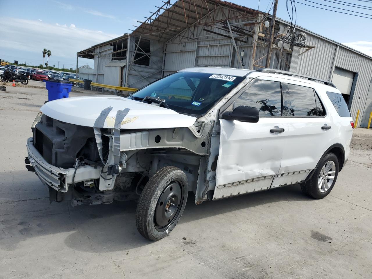 2015 Ford Explorer VIN 1FM5K7B83FGA63987