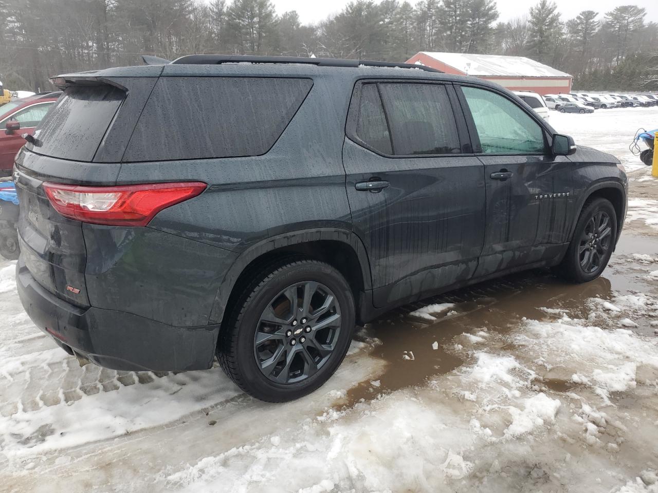 2020 Chevrolet Traverse VIN 1GNEVJKW5LJ303845 Copart auction photo, side damage thumbnail 3