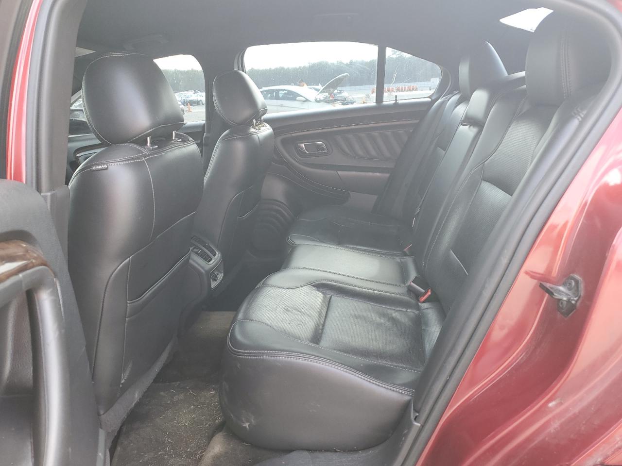2014 Ford Taurus VIN 1FAHP2F86EG105704 Copart auction photo, side / front end damage thumbnail 10