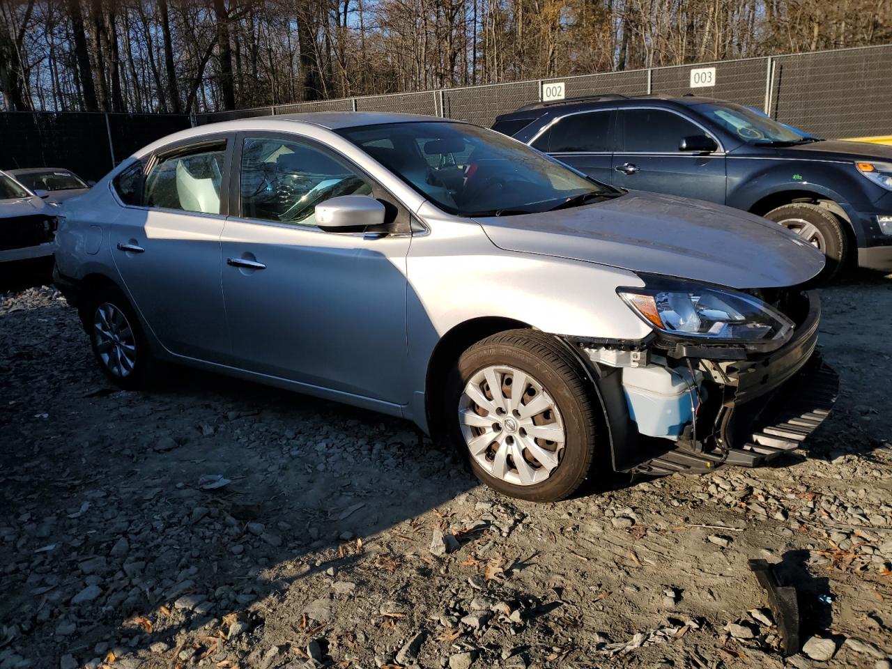 2018 Nissan Sentra VIN 3N1AB7AP3JY344080 Copart auction photo, rear end / front end damage thumbnail 4