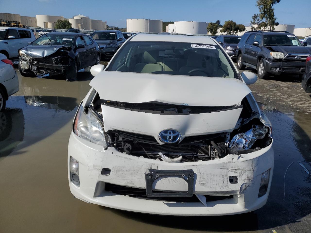 2010 Toyota Prius VIN JTDKN3DU6A0139902 Copart auction photo, front end / rear end damage thumbnail 5