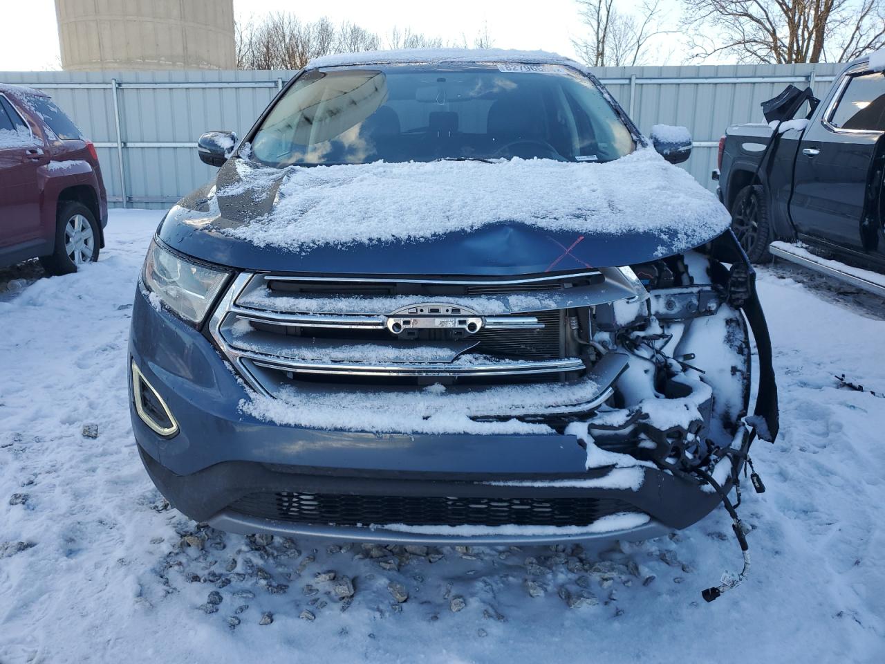 2018 Ford Edge VIN 2FMPK4K99JBC36833 Copart auction photo, front end damage thumbnail 5