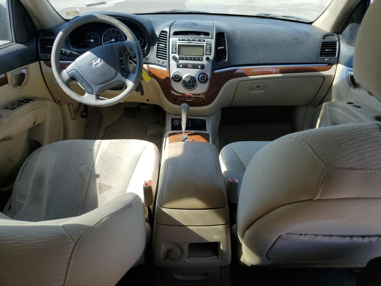 2009 Hyundai Santa Fe VIN 5NMSG13D49H318726 Copart auction photo, vandalism damage thumbnail 8