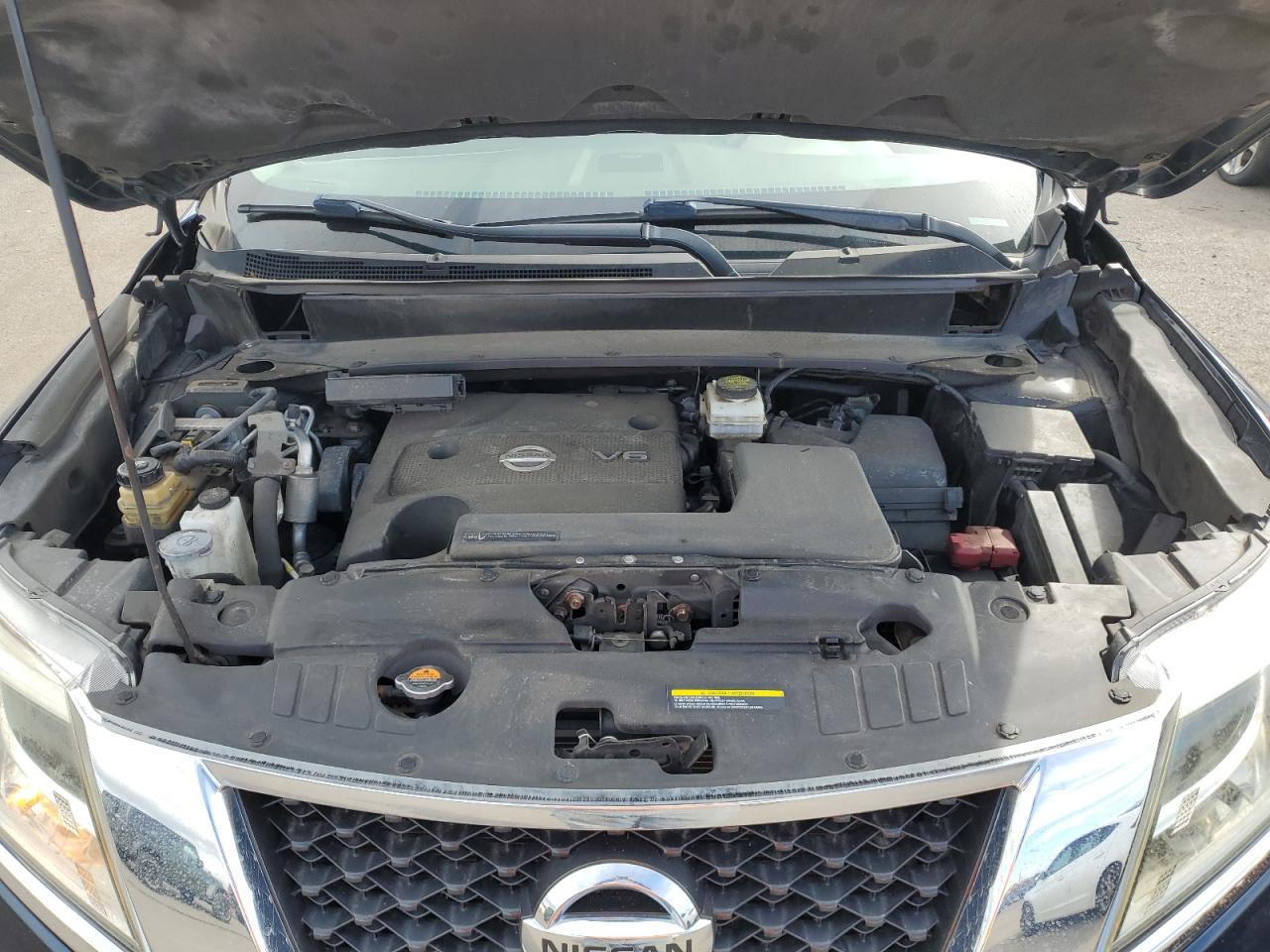 2015 Nissan Pathfinder VIN 5N1AR2MM3FC615082 Copart auction photo, rear end damage thumbnail 12