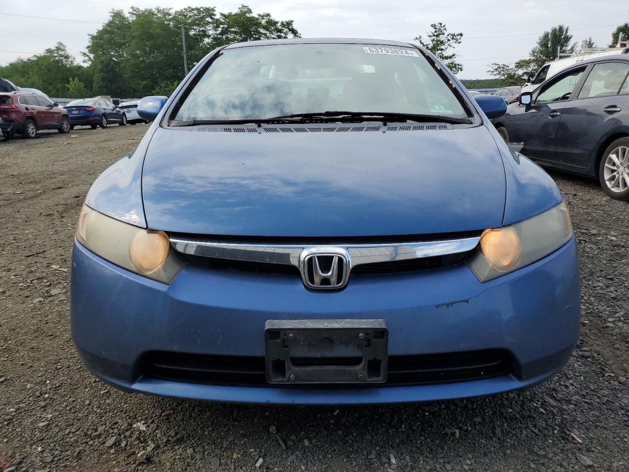 2008 Honda Civic VIN 1HGFA16588L025532 Copart auction photo, normal wear damage thumbnail 5