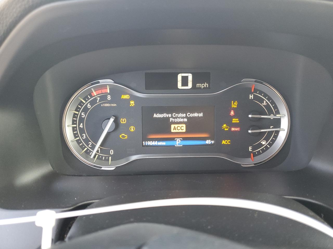 2017 Honda Pilot VIN 5FNYF6H91HB002585 Copart auction photo, front end / minor dent/scratches damage thumbnail 9
