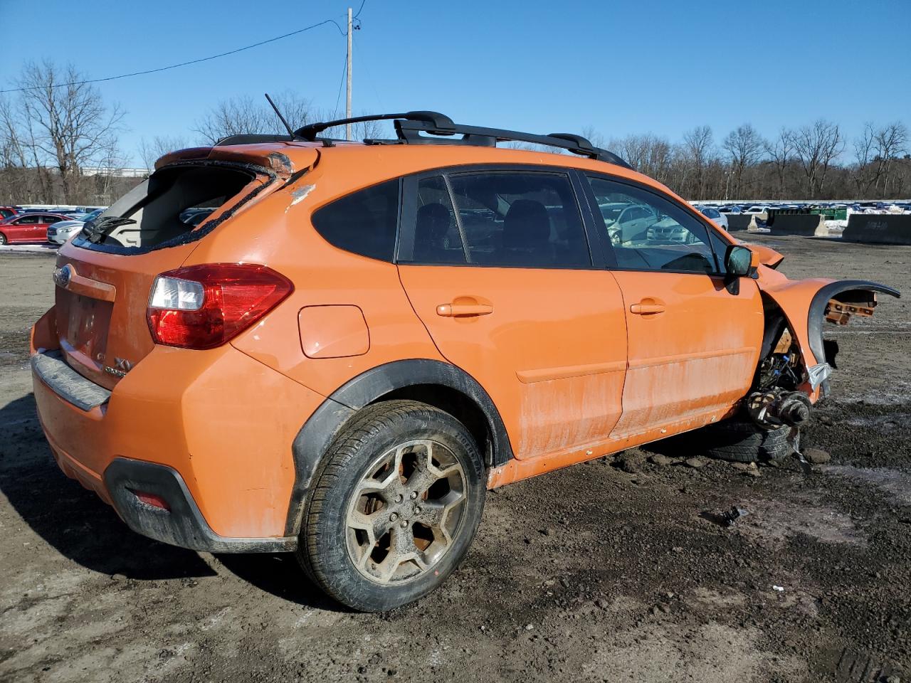 2015 Subaru XV VIN JF2GPACC5F8223815 Copart auction photo, front end / minor dent/scratches damage thumbnail 3