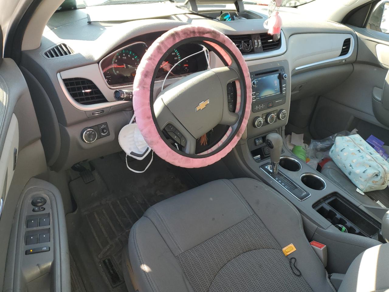 2016 Chevrolet Traverse VIN 1GNKRFED1GJ244880 Copart auction photo, all over damage thumbnail 8